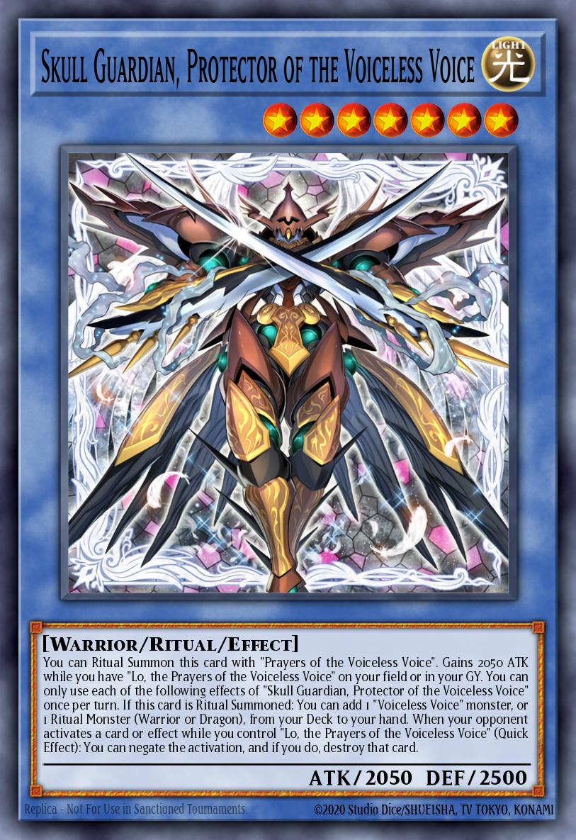 Skull Guardian, Protector of the Voiceless Voice MP25-EN055