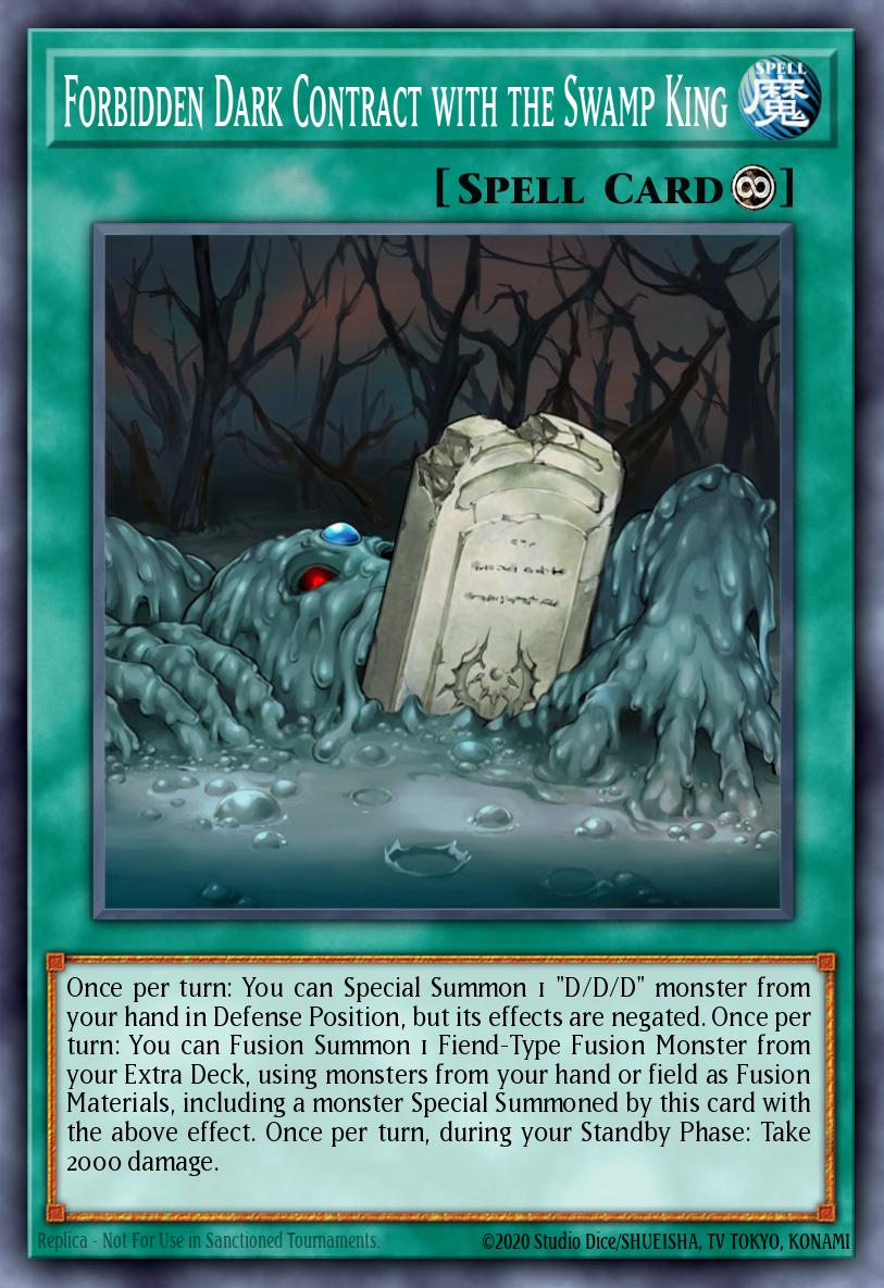 Forbidden Dark Contract with the Swamp King MP17-EN099