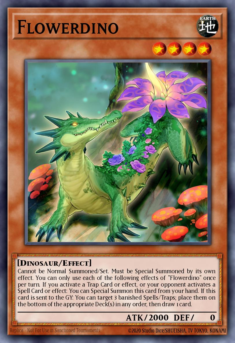 Flowerdino BACH-EN082