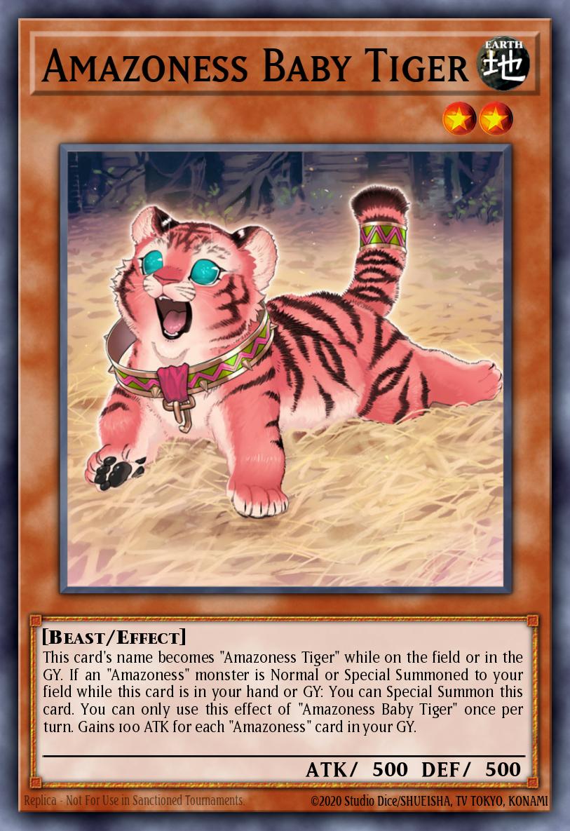 Amazoness Baby Tiger LEDU-EN009