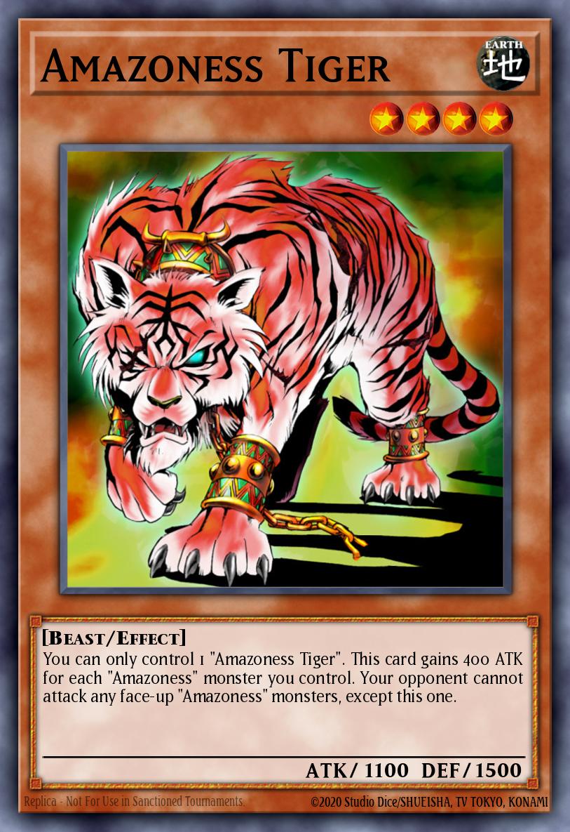 Amazoness Tiger DR1-EN118