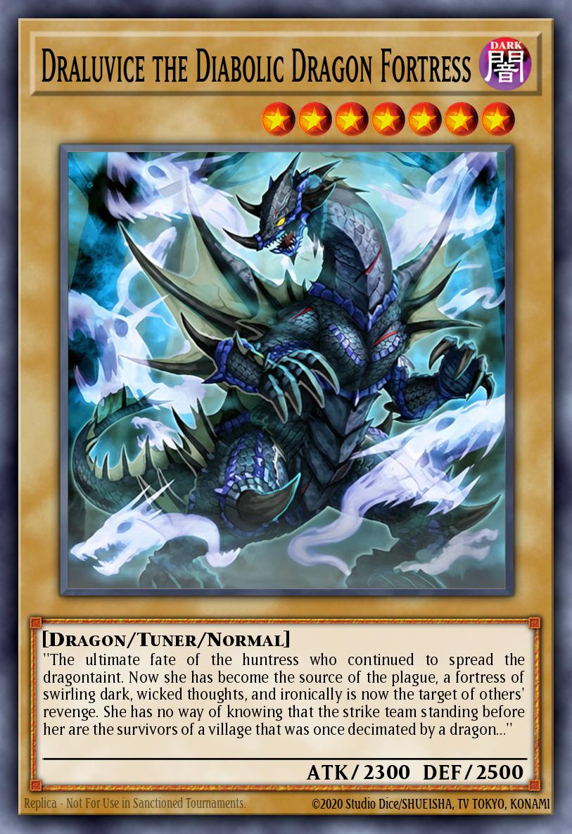 Draluvice the Diabolic Dragon Fortress BLZD-EN097
