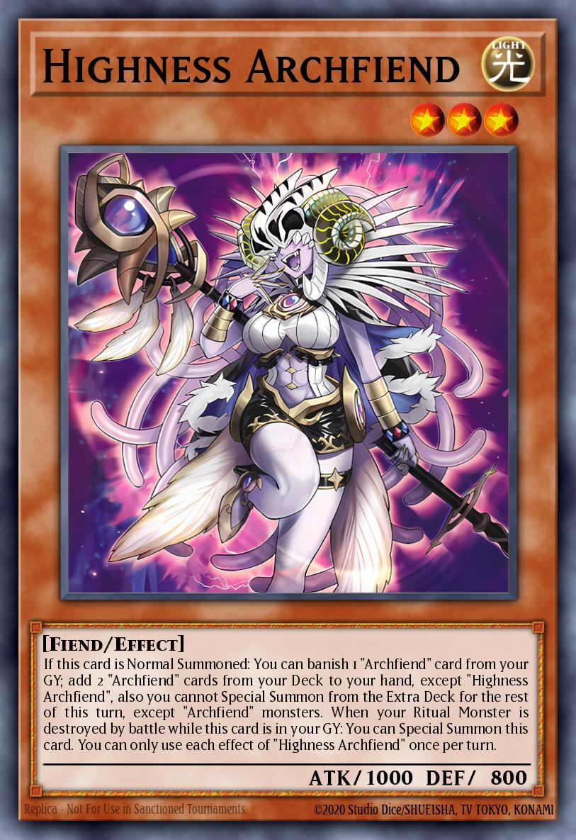 Highness Archfiend BPRO-EN016