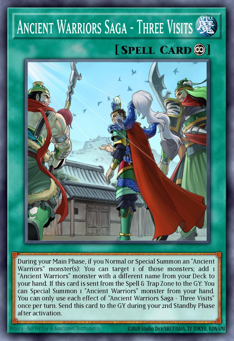 Ancient Warriors Saga - Three Visits IGAS-EN055
