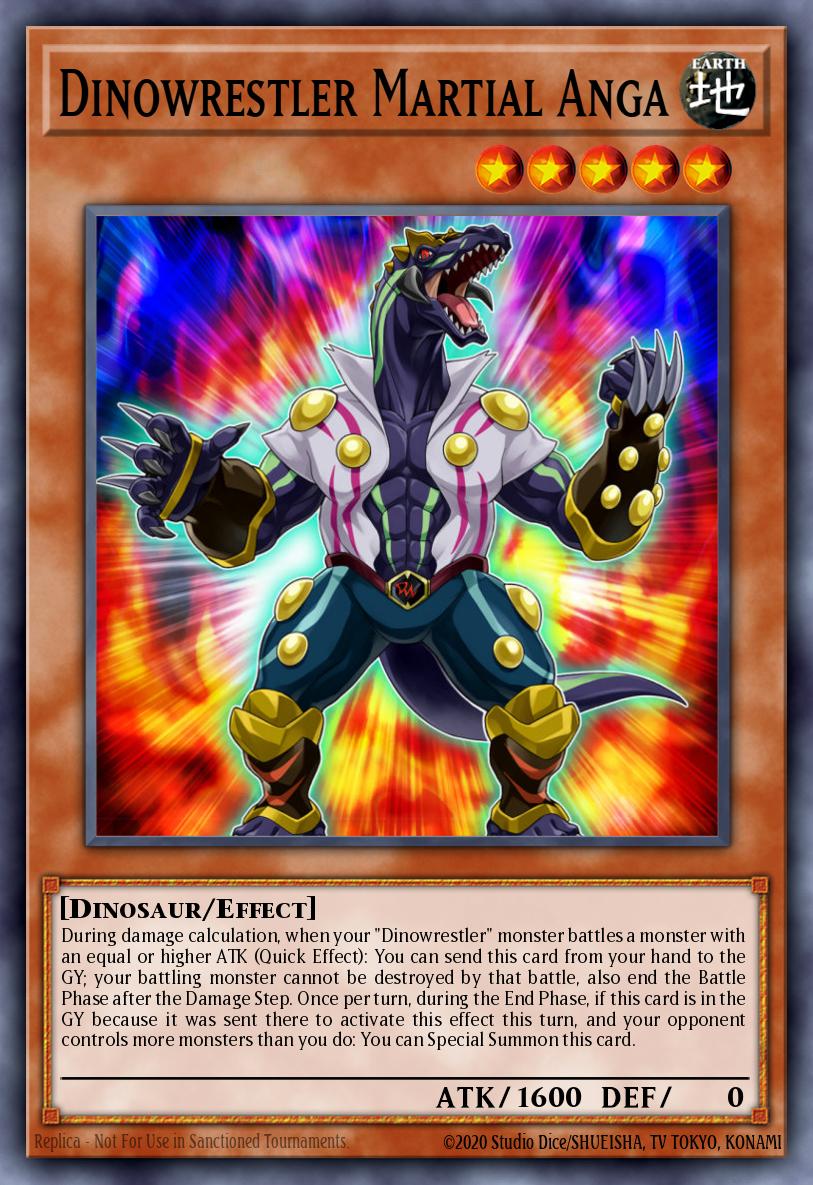 Dinowrestler Martial Anga MP20-EN054