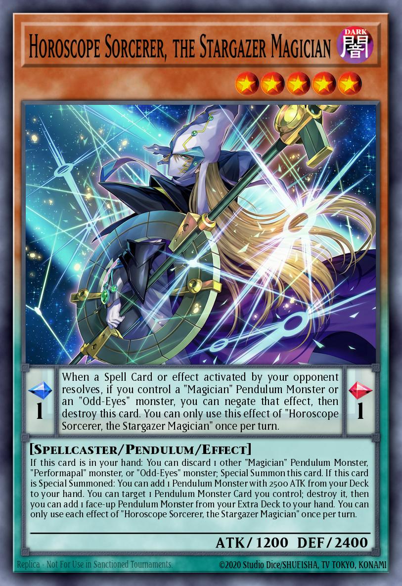 Horoscope Sorcerer, the Stargazer Magician MAMO-EN014