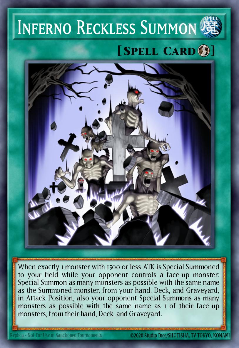 Inferno Reckless Summon DP2-EN025