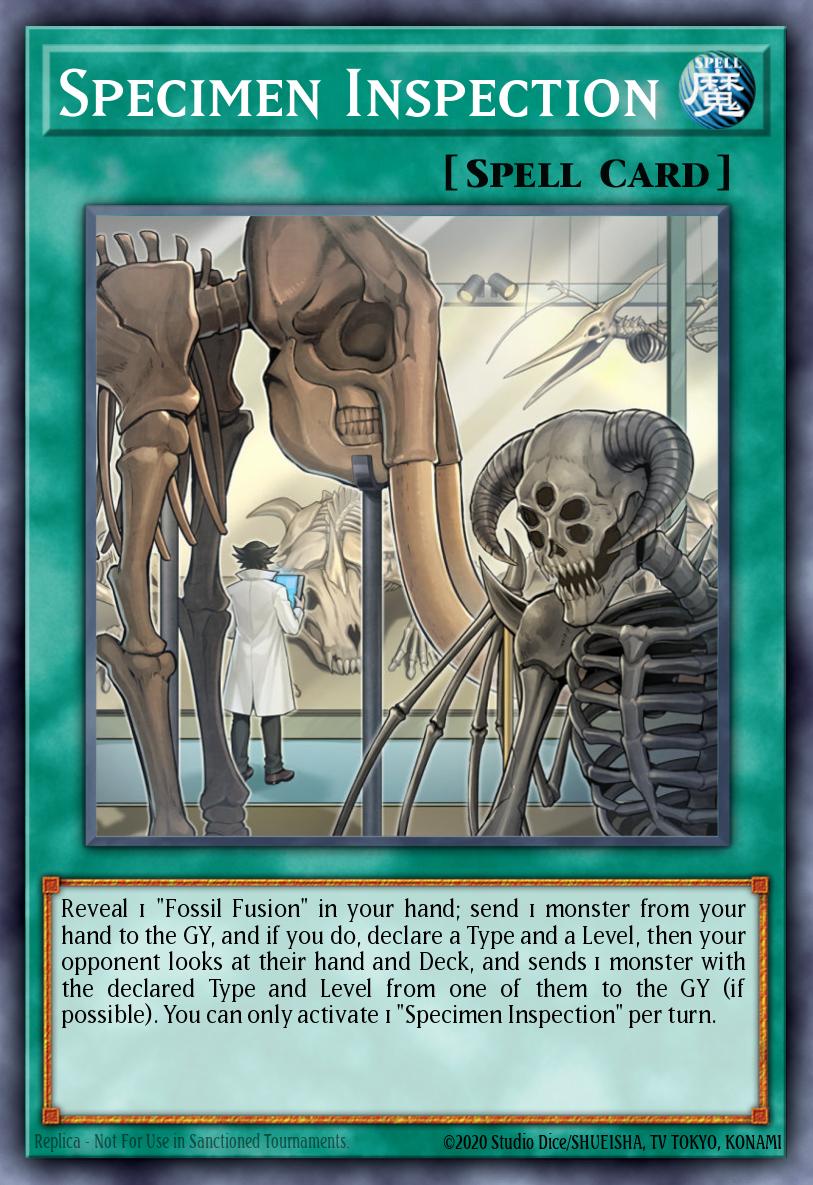 Specimen Inspection BLAR-EN013