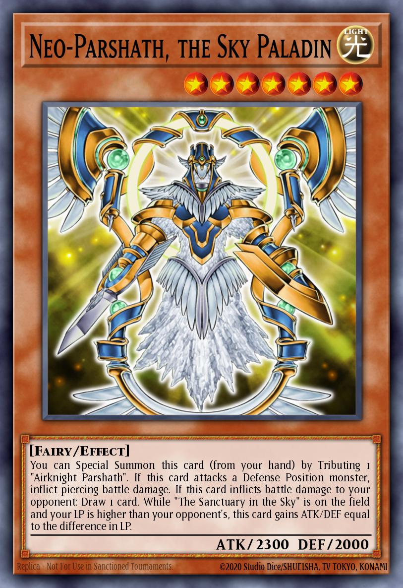 Neo-Parshath, the Sky Paladin CT08-EN009