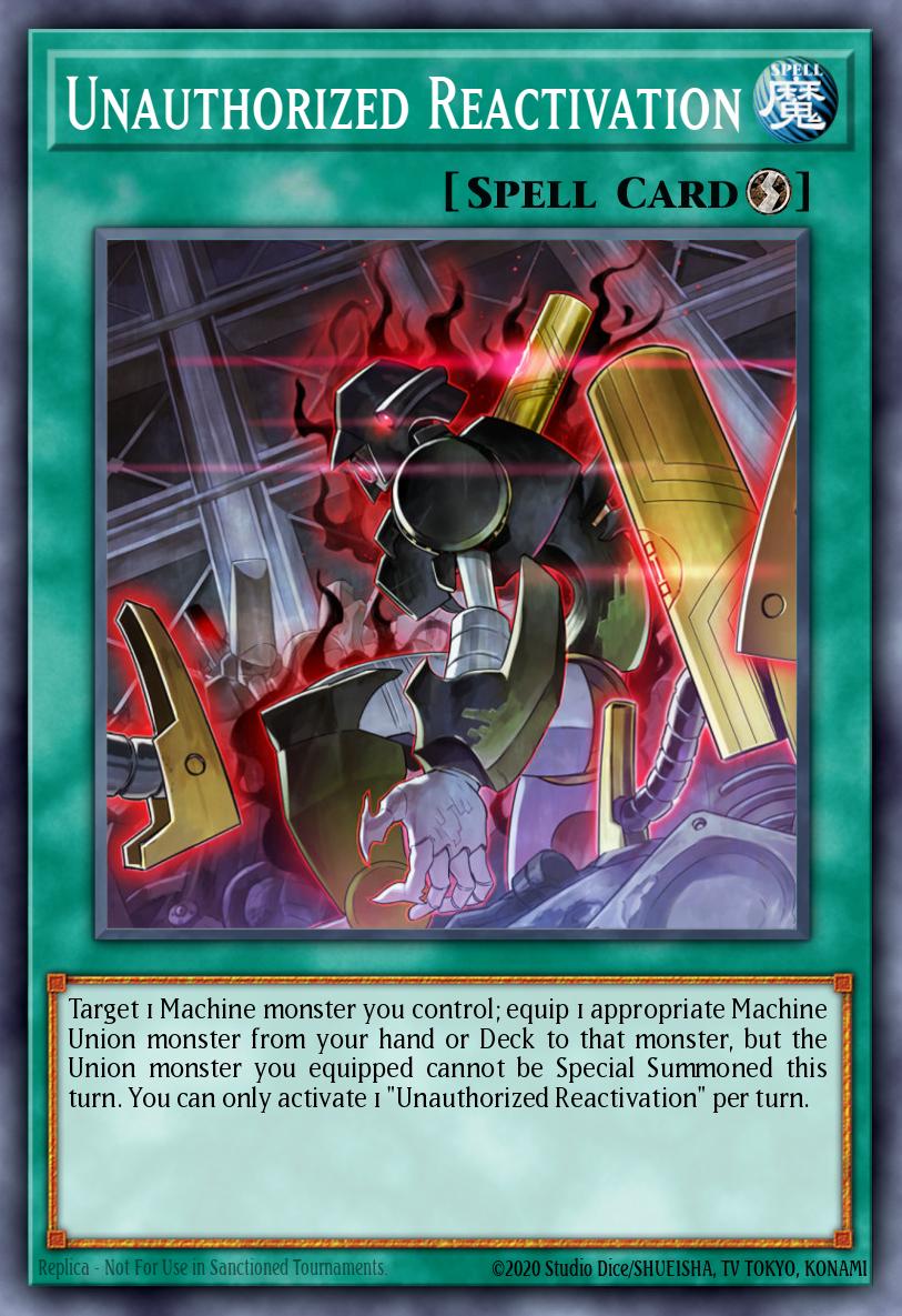 Unauthorized Reactivation SR10-EN041