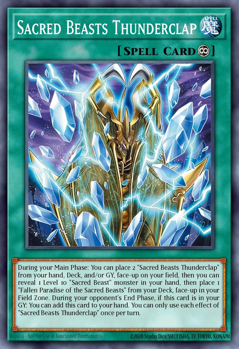 Sacred Beasts Thunderclap CORI-EN049