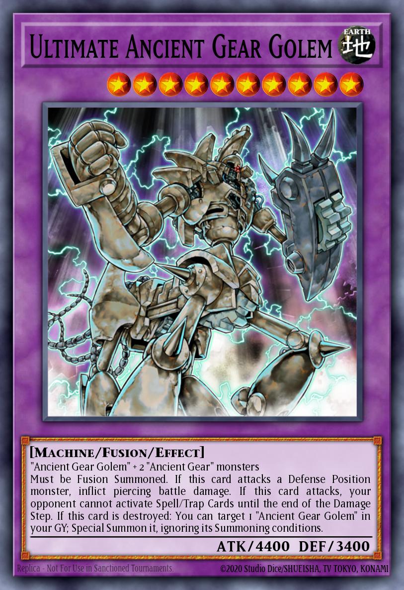 Ultimate Ancient Gear Golem DT03-EN033