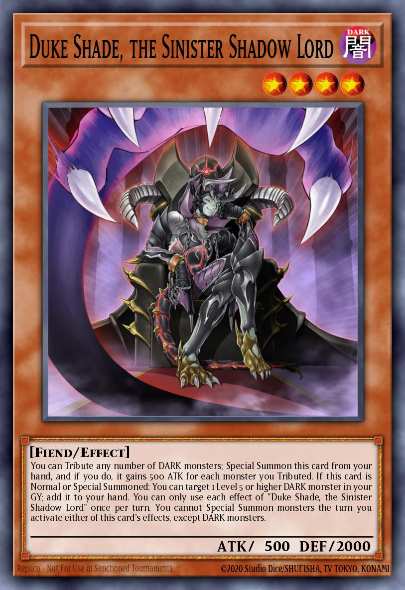 Duke Shade, the Sinister Shadow Lord EGS1-EN017