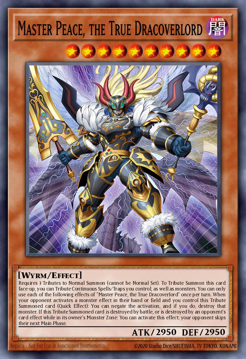 Master Peace, the True Dracoverlord DOOD-EN018