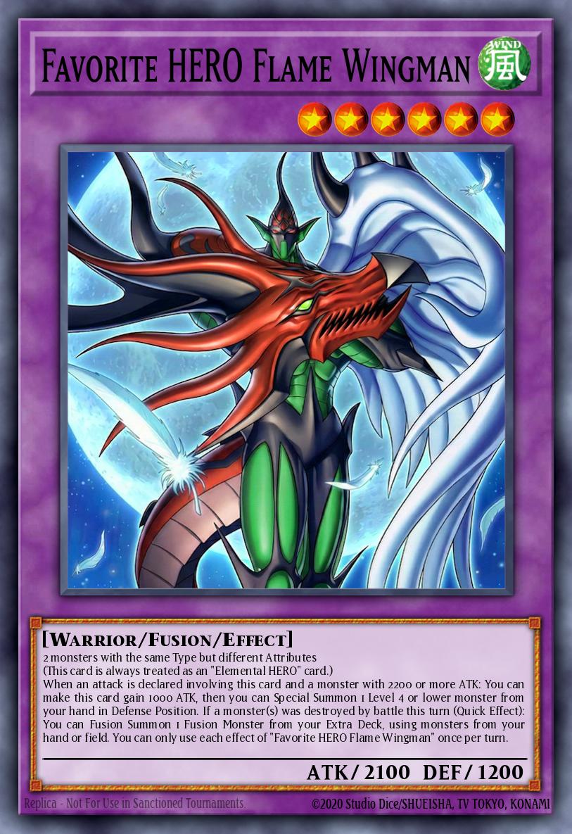 Favorite HERO Flame Wingman MAMO-EN005
