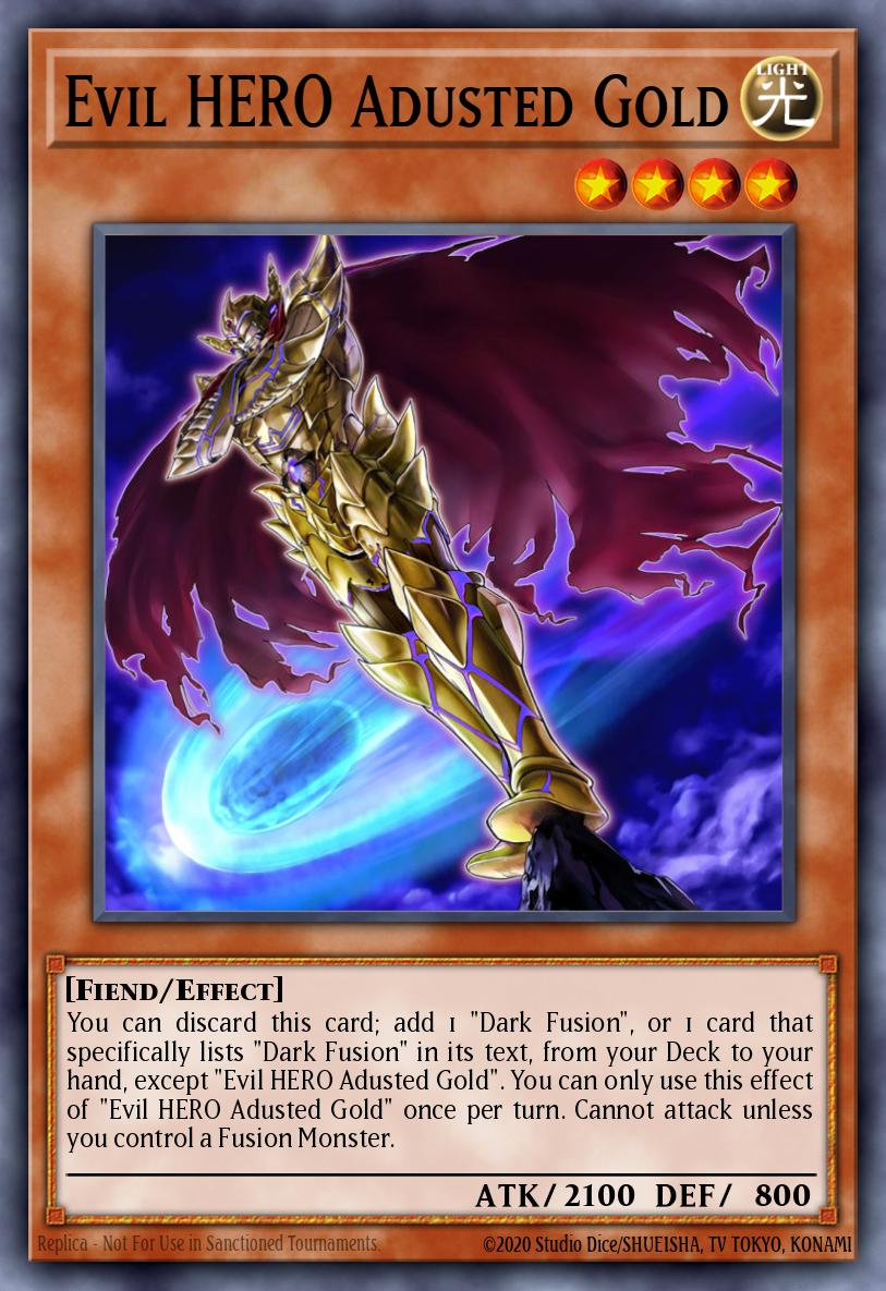 Evil HERO Adusted Gold BROL-EN068