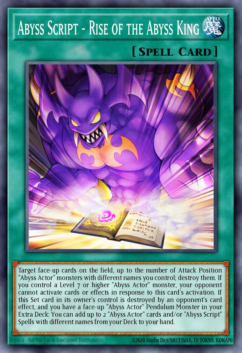 Abyss Script - Rise of the Abyss King DESO-EN027