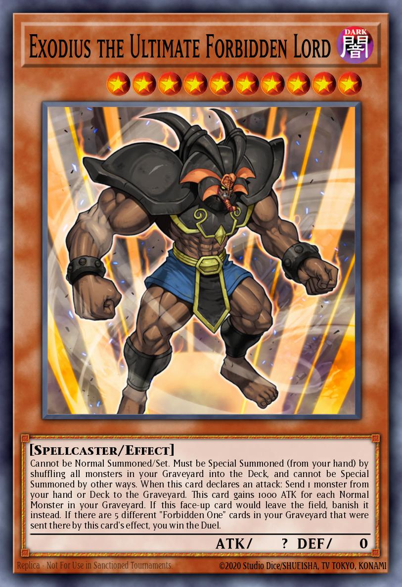 Exodius the Ultimate Forbidden Lord BP02-EN063