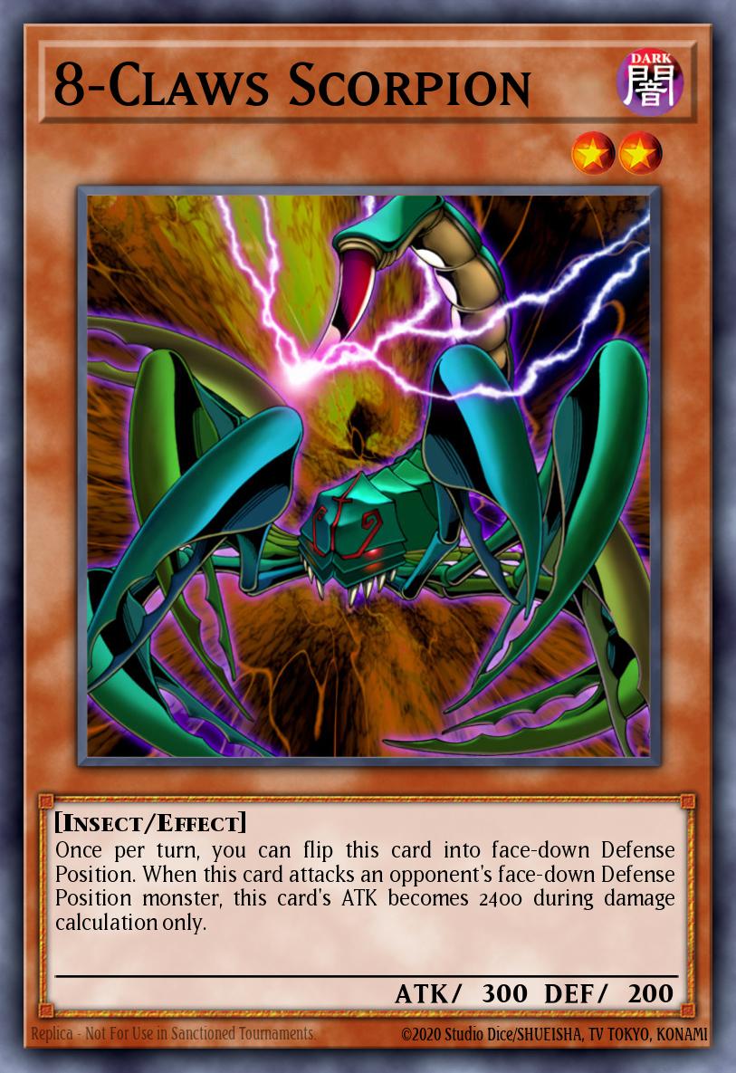 8-Claws Scorpion GLD1-EN007