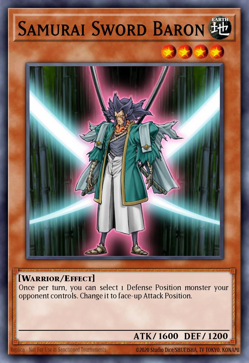 Samurai Sword Baron WC10-EN001