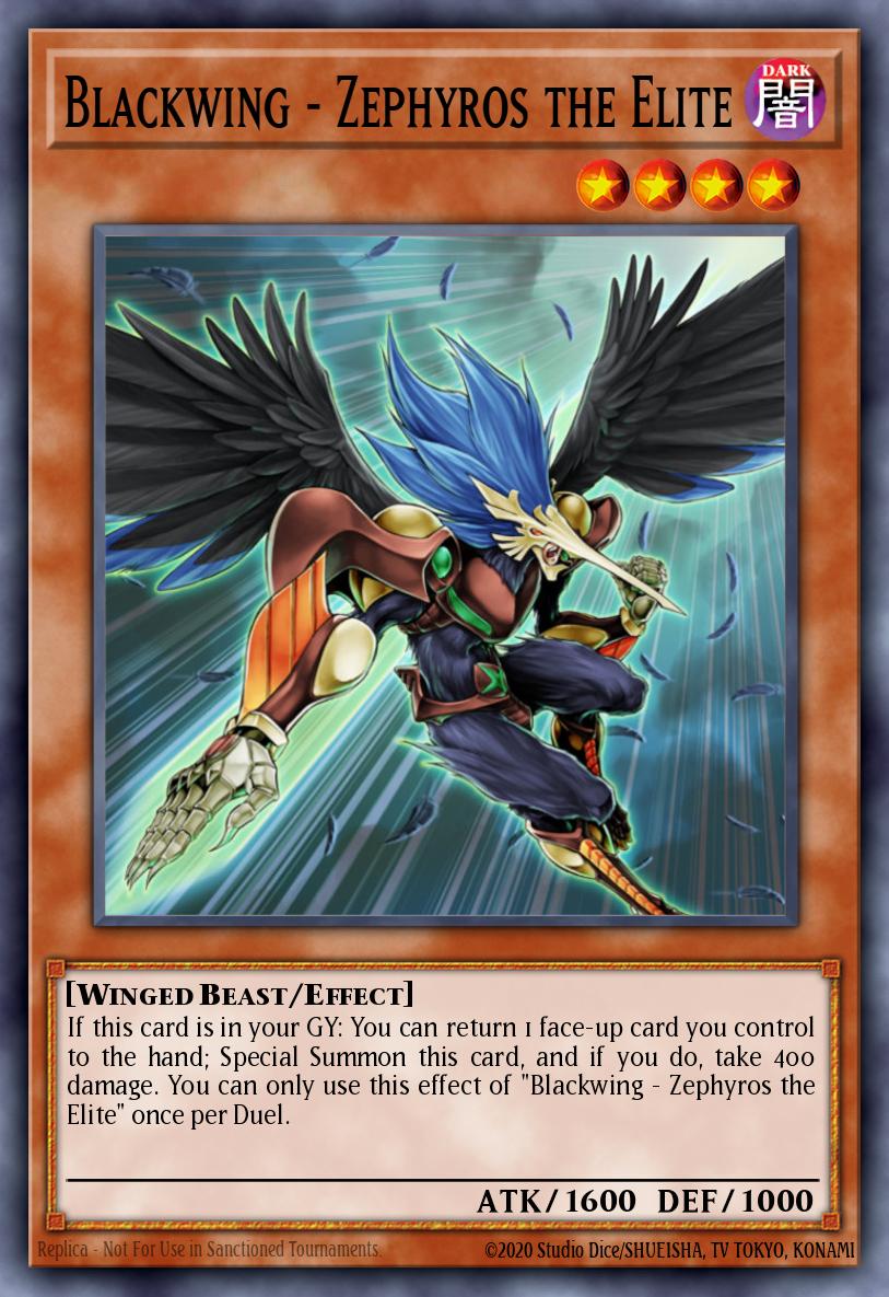 Blackwing - Zephyros the Elite BP02-EN098