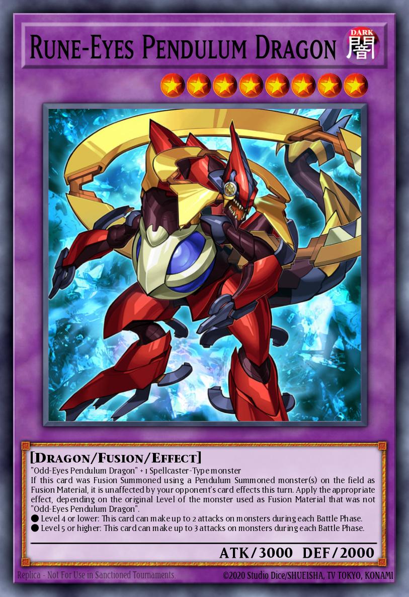 Rune-Eyes Pendulum Dragon MP15-EN220