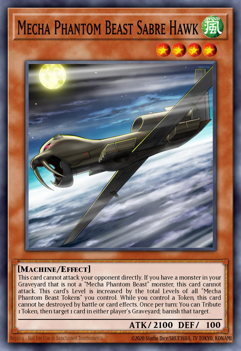Mecha Phantom Beast Sabre Hawk MP14-EN149
