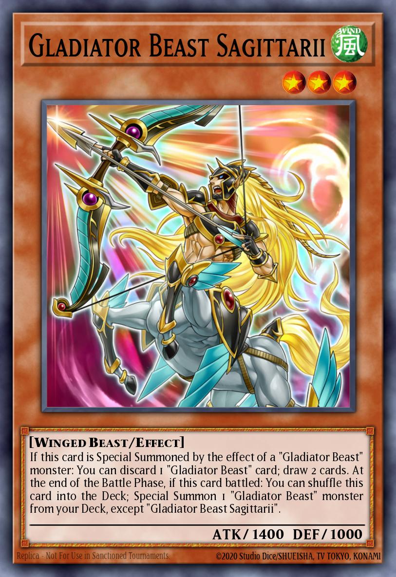 Gladiator Beast Sagittarii MP20-EN155