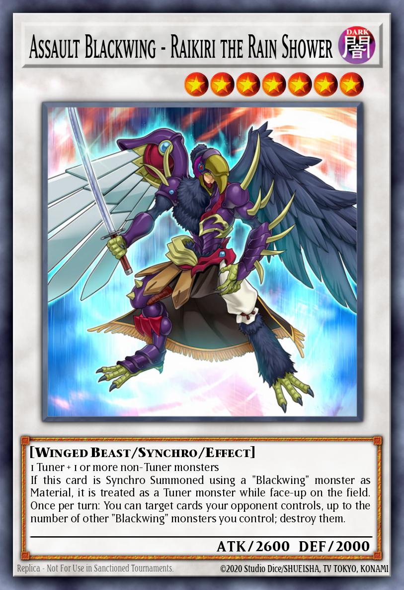 Assault Blackwing - Raikiri the Rain Shower MP16-EN141