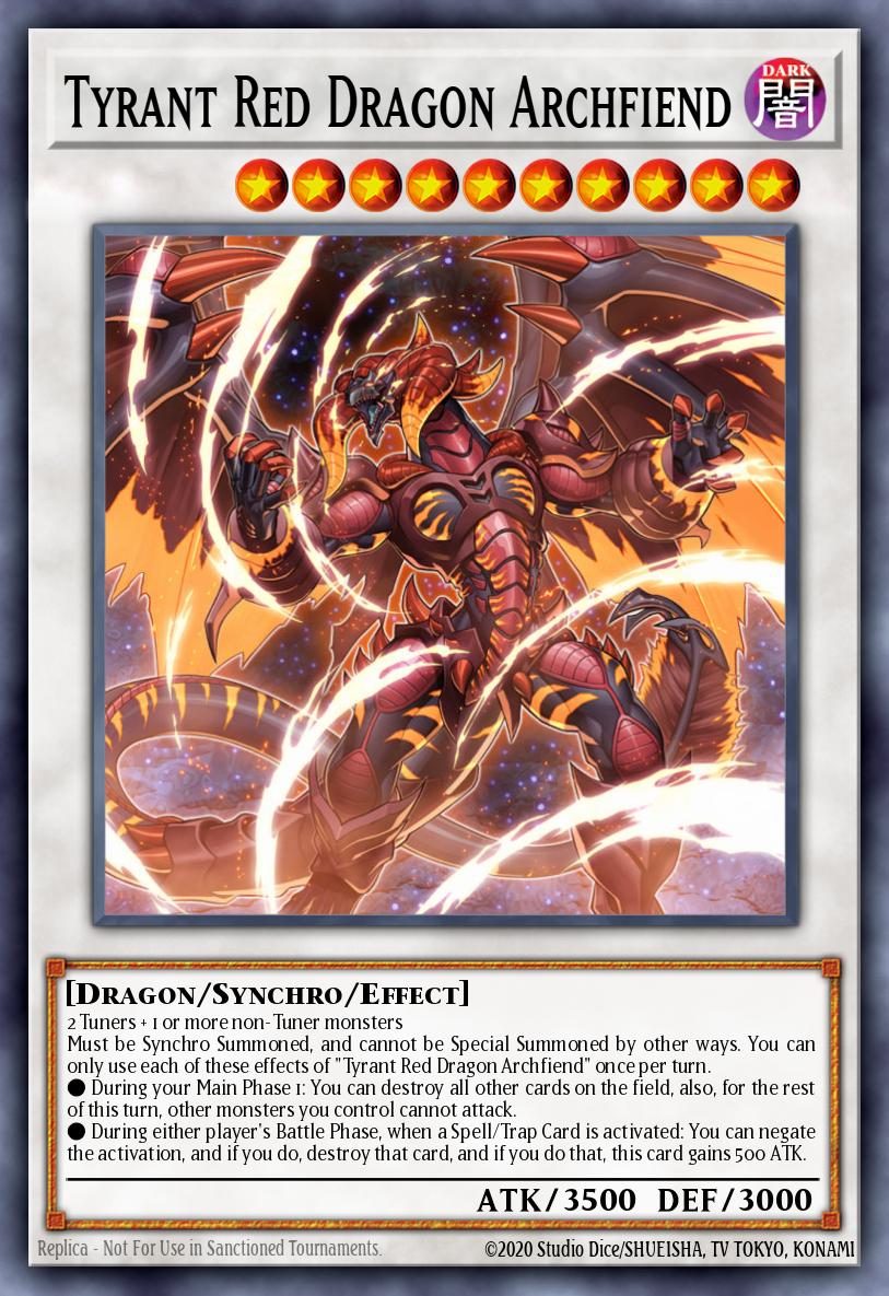 Tyrant Red Dragon Archfiend MP24-EN043