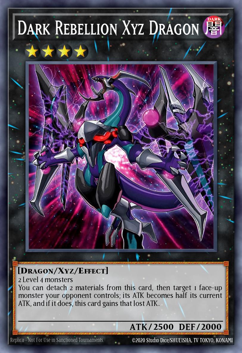 Dark Rebellion Xyz Dragon CT12-EN002