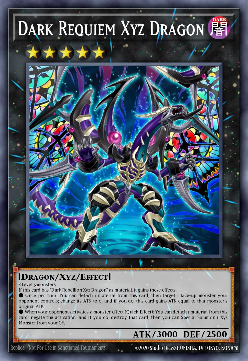 Dark Requiem Xyz Dragon GFTP-EN099