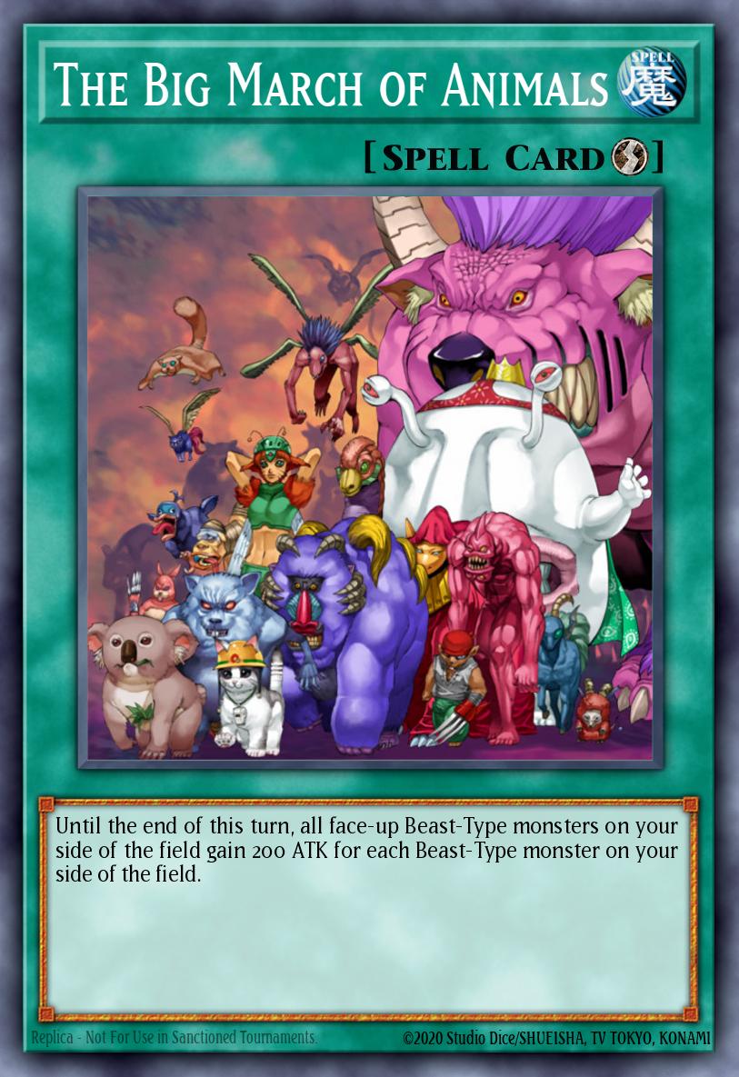 The Big March of Animals DR3-EN168