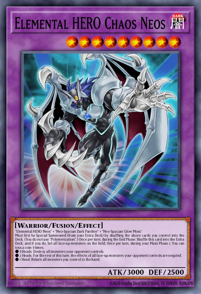 Elemental HERO Chaos Neos BLAR-EN055