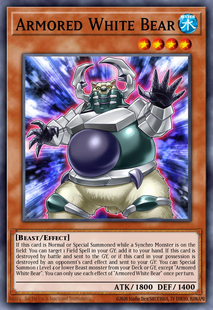 Armored White Bear BLAR-EN016