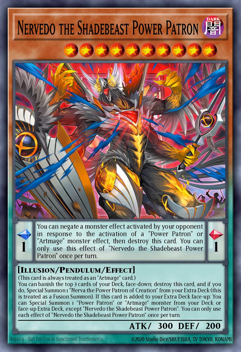Nervedo the Shadebeast Power Patron BLZD-EN011
