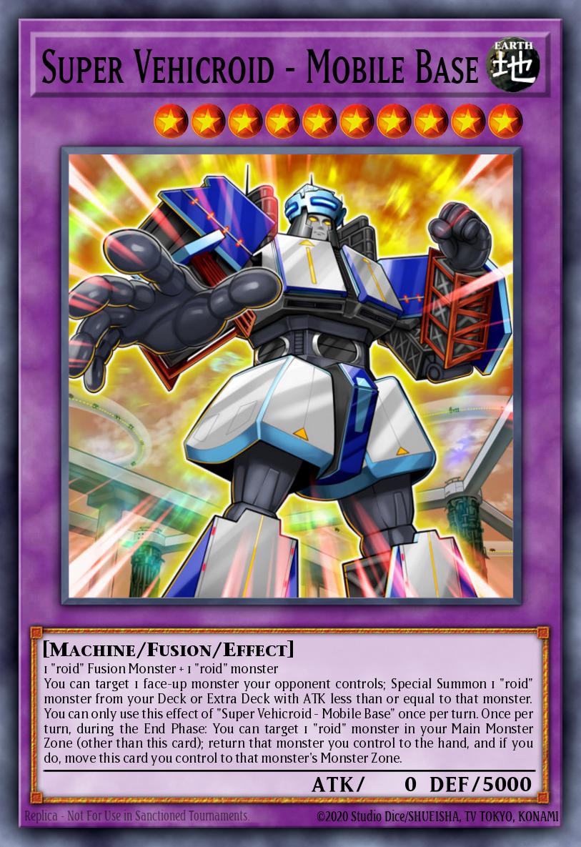 Super Vehicroid - Mobile Base LEDU-EN030