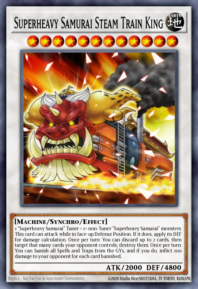 Superheavy Samurai Steam Train King BLLR-EN011