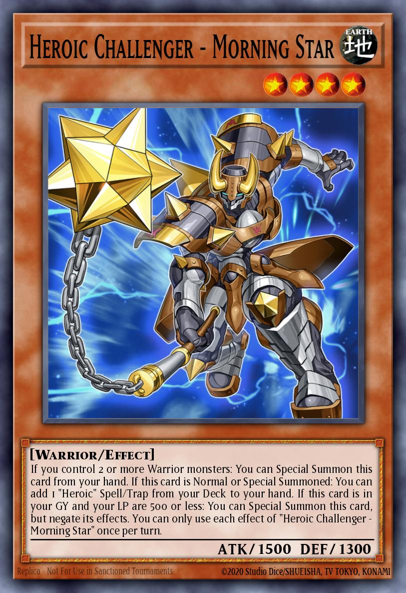 Heroic Challenger - Morning Star DIFO-EN016