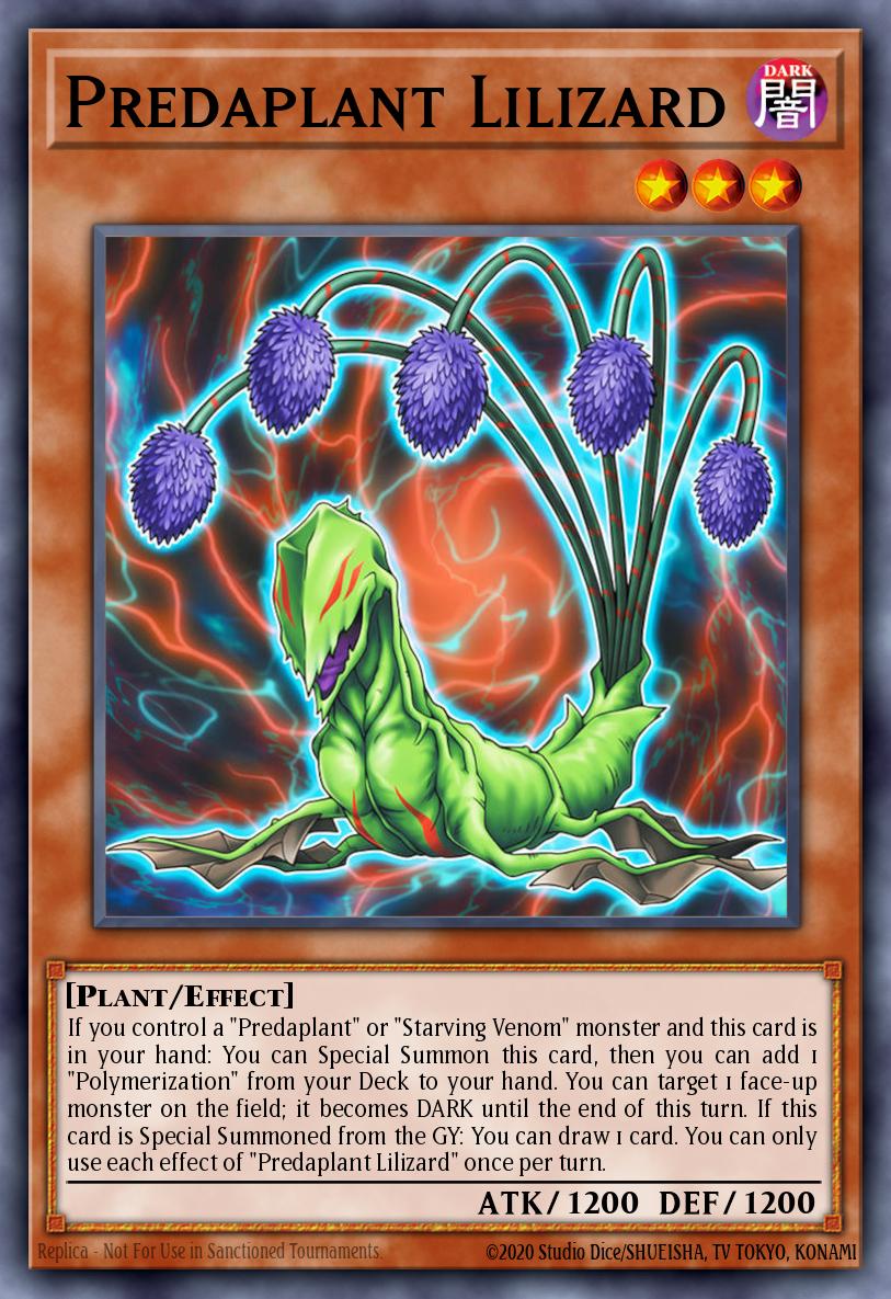 Predaplant Lilizard BLZD-EN008