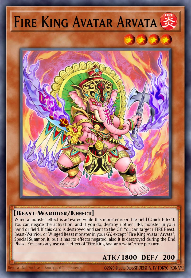 Fire King Avatar Arvata CIBR-EN029