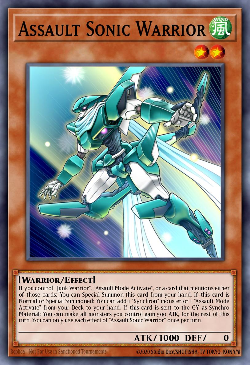 Assault Sonic Warrior BLZD-EN005