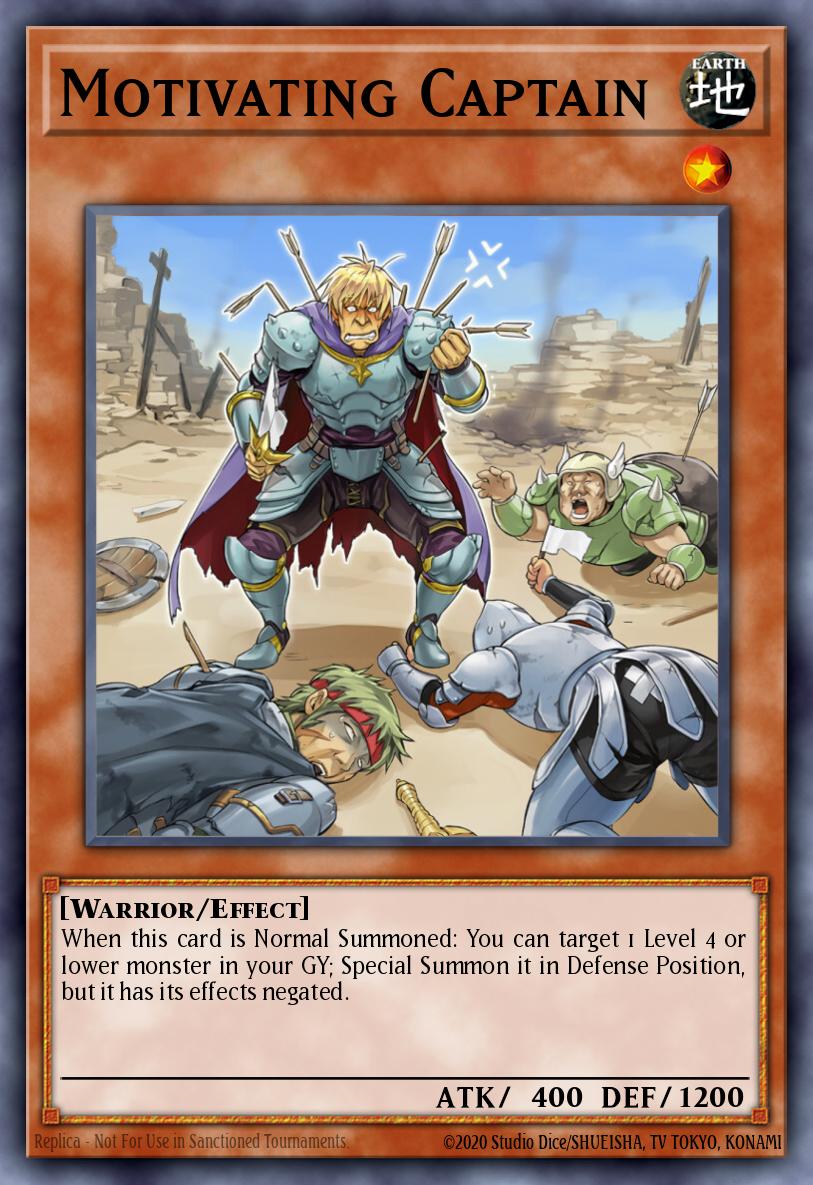 Motivating Captain MP18-EN055