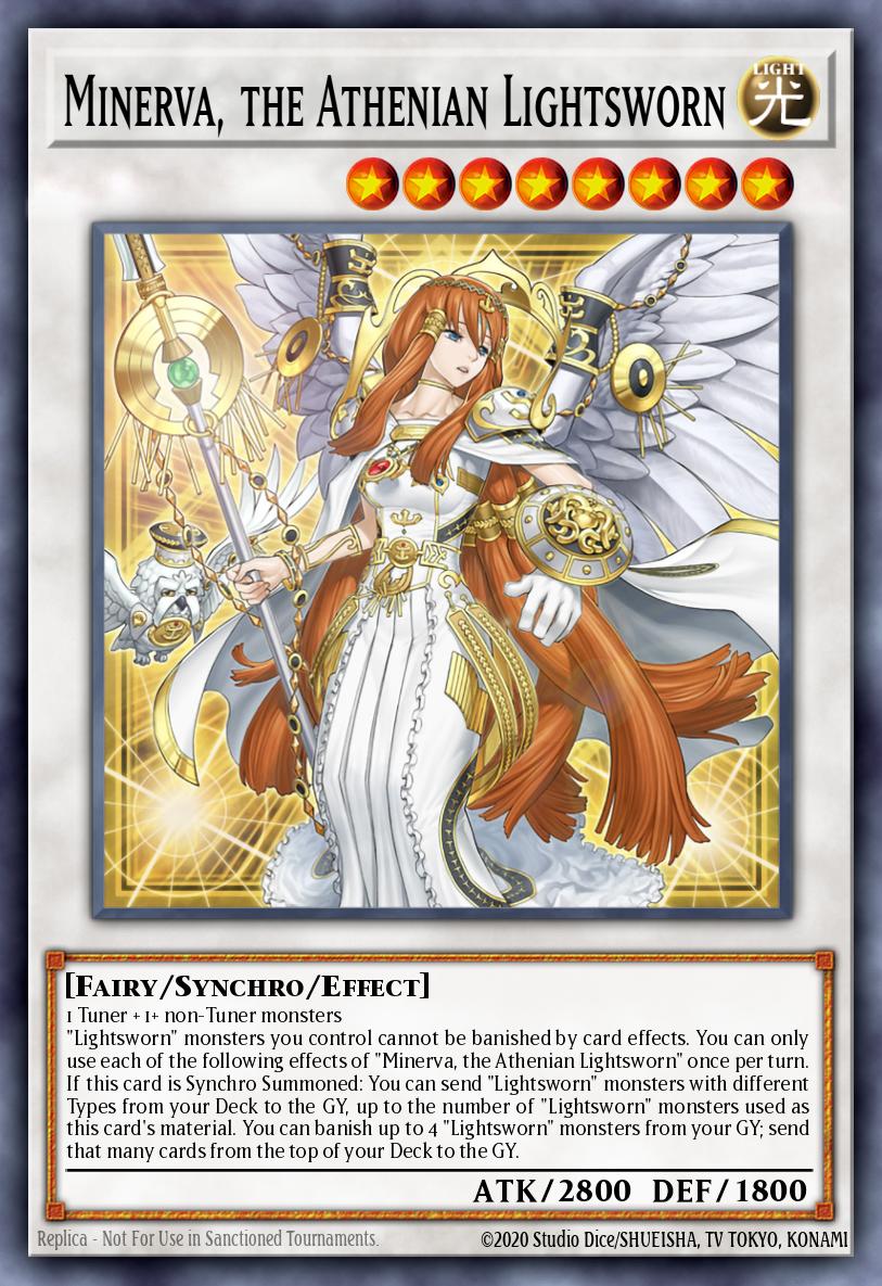 Minerva, the Athenian Lightsworn MP25-EN069