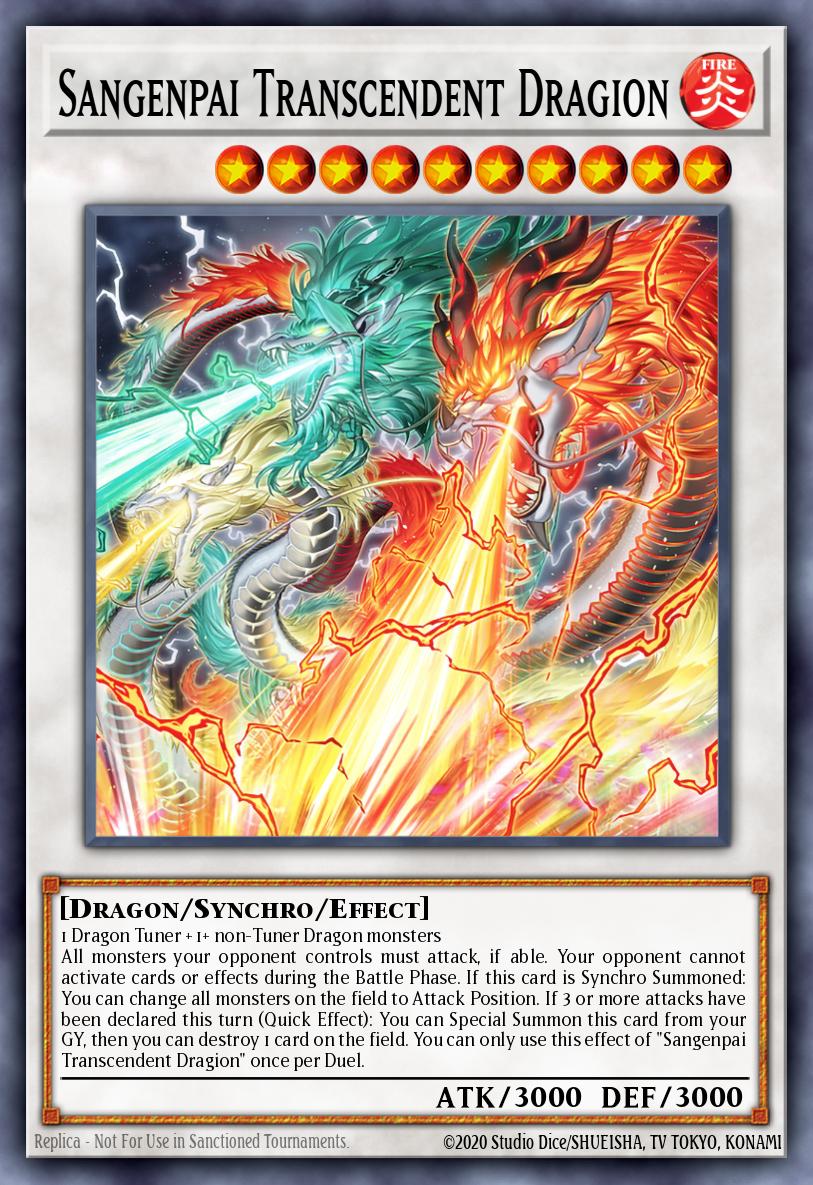 Sangenpai Transcendent Dragion MP25-EN191