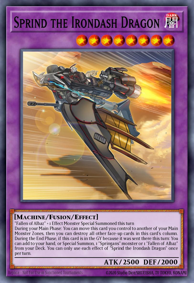 Sprind the Irondash Dragon BLVO-EN038