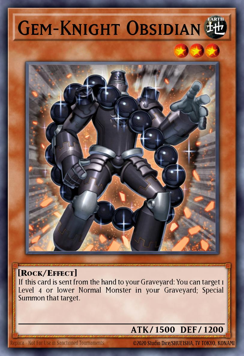 Gem-Knight Obsidian AP08-EN020