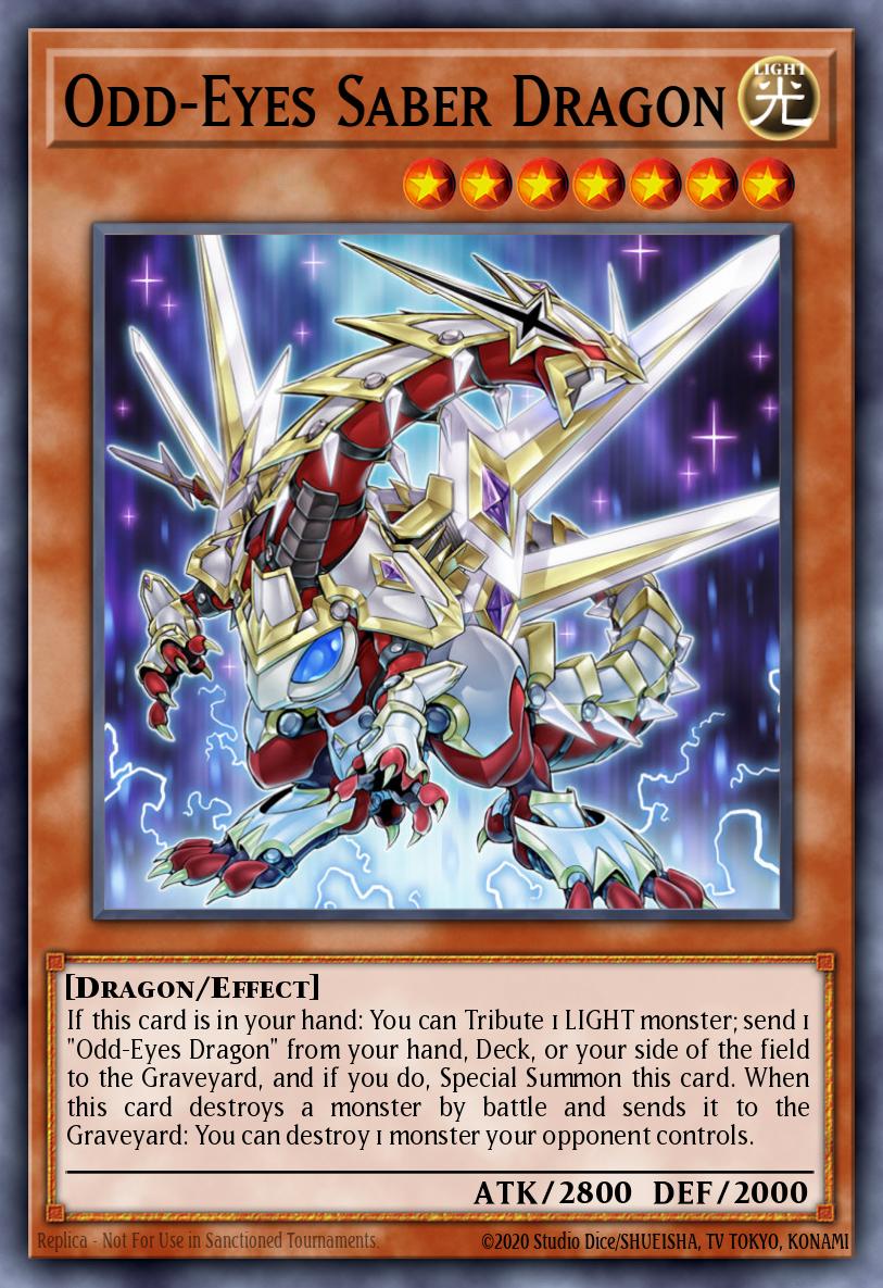 Odd-Eyes Saber Dragon YS15-ENY00