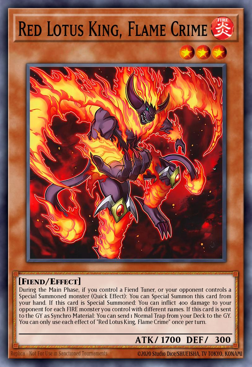 Red Lotus King, Flame Crime BLTR-EN028
