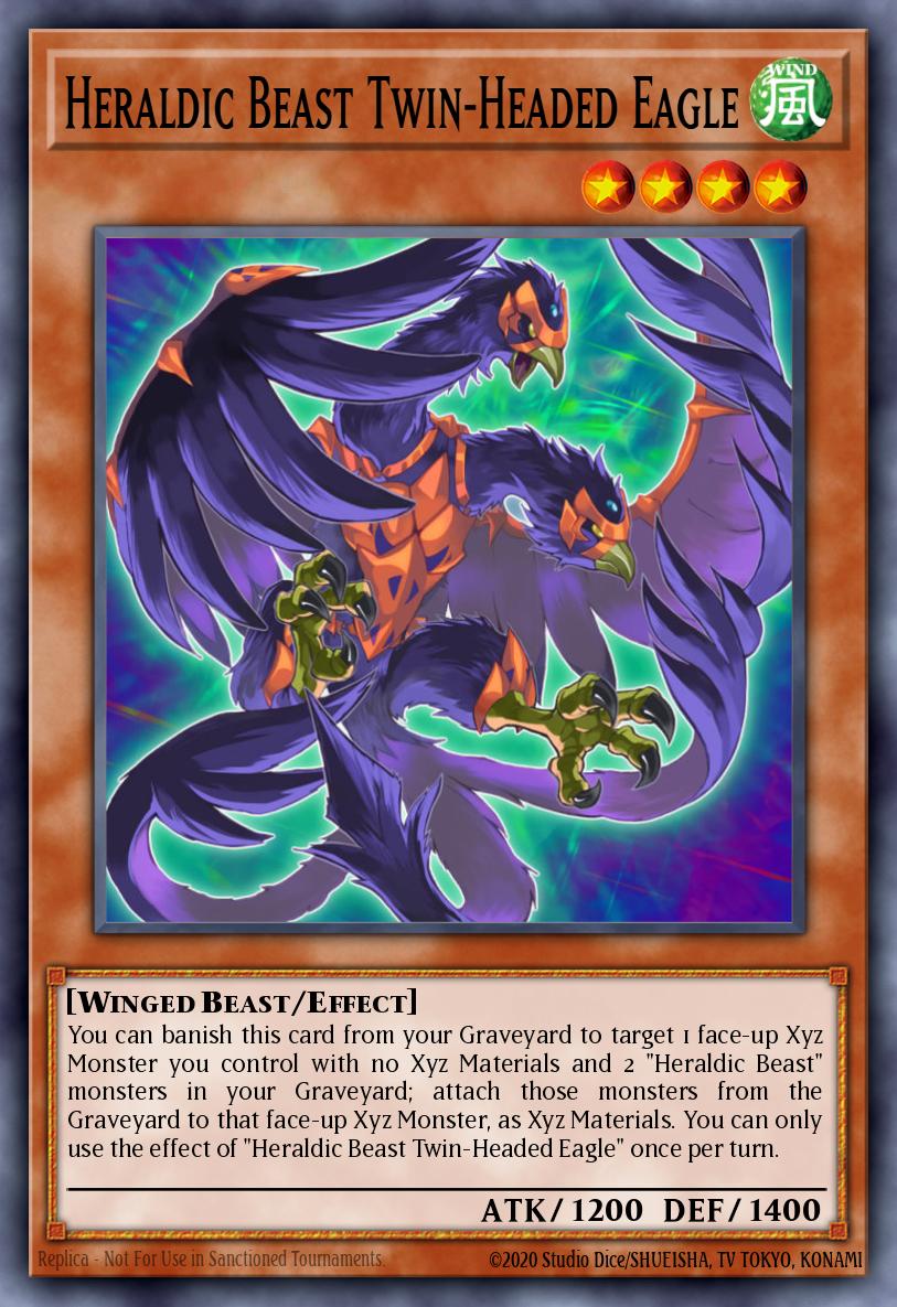 Heraldic Beast Twin-Headed Eagle CBLZ-EN015